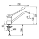 Grifo de lavabo PMR Tres Medical Croquis 1