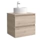 Mueble de baño para lavabo sobre encimera Salgar Bequia nórdico opción 15