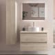 Mueble de baño para lavabo sobre encimera Salgar Bequia nórdico Principal 5