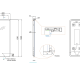 Espejo de baño con luz LED Ledimex Palermo Croquis 4