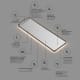 Espejo de baño con luz LED Ledimex Palermo opción 5