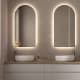Espejo arco con luz LED Bruntec Lama Principal 1
