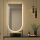 Espejo arco con luz LED Bruntec Lama Principal 6