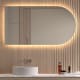 Espejo arco con luz LED Bruntec Lama Principal 4