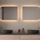 Espejo arco con luz LED Bruntec Lama Principal 9