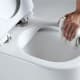 Pack Inodoro + cisterna empotrada + pulsador Bruntec Square Detalle 4