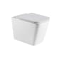 Pack Inodoro + cisterna empotrada + pulsador Bruntec Square Detalle 1