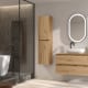 Mueble de baño con encimera MDF Hidrófuga de madera Viso Box Principal 1