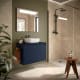 Mueble de baño con encimera de madera Salgar Noja Principal 4