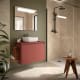 Mueble de baño con encimera de madera Salgar Noja Principal 6
