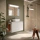 Mueble de baño con encimera de madera Salgar Noja Principal 2