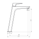 Grifo de lavabo GME Marriot Croquis 8