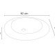 Lavabo de mármol natural Bruntec Cicle Croquis 3