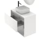 Conjunto mueble de baño con lavabo sobre encimera Amizuva Niwa Top Detalle 6