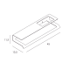 Repisa de baño Manillons Torrent Slim Croquis 6