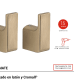 Percha de baño Gedy Pirenei Detalle 7
