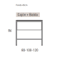 Mueble de baño Viso Icon Croquis 27