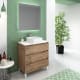 Mueble de baño con encimera de Solid Surface Bruntec Boston Principal 1