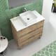 Mueble de baño con encimera de Solid Surface Bruntec Boston Detalle 5