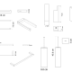 Conjunto de accesorios de baño Cosmic Bath Life Croquis 5