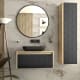 Mueble de baño Coycama lambda con encimera de madera Principal 5