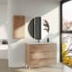 Mueble de baño color madera fondo reducido 37.8 cm Bruntec Vilma Principal 1