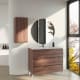 Mueble de baño color madera fondo reducido 37.8 cm Bruntec Vilma Principal 3