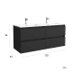 Conjunto mueble de baño Salgar Bequia Detalle 11