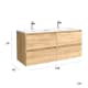 Conjunto mueble de baño Salgar Bequia Detalle 9
