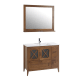 Conjunto mueble de baño rústico Bruntec Kai Detalle 6