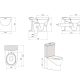 Inodoro completo Unisan Sanindusa Urb.y 60 Croquis 6