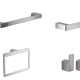 Conjunto de accesorios de baño Gedy Pirenei Principal 3