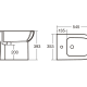 Pack inodoro + bidé Roc Bruntec Croquis 6