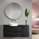 Mueble de baño con encimera de microtec negra Bruntec Coban Principal 2