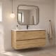 Mueble de baño color madera fondo reducido 37.8 cm Bruntec Vilma Principal 0