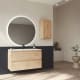 Mueble de baño color madera fondo reducido 37.8 cm Bruntec Vilma Principal 0