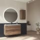 Mueble de baño color madera fondo reducido 37.8 cm Bruntec Vilma Principal 3