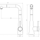 Grifo de cocina Imex Split Croquis 7