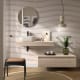 Conjunto mueble de baño con encimera de madera y cajonera Salgar Domus Principal 1