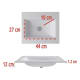 Lavabo suspendido Bruntec Milan Croquis 2