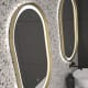 Espejo de baño con luz LED Eurobath Boracay Detalle 4