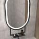 Espejo de baño con luz LED Eurobath Boracay Detalle 2