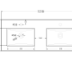 Lavabo encastrado Art and Bath Thin Croquis 1