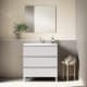 Conjunto mueble de baño fondo reducido 40 cm Viso Nido Principal 1