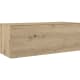 Conjunto mueble de baño con lavabo de cerámica de 12 cm de alto y cajonera Viso Nomad Detalle 15