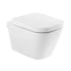 Pack inodoro suspendido + cisterna empotrada + pulsador + bide Unisan Sanindusa Look Detalle 1