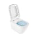 Pack inodoro suspendido + cisterna empotrada + pulsador + bide Unisan Sanindusa Look Detalle 7