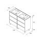 Conjunto mueble de baño Salgar Noja Croquis 12