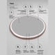 Espejo de baño con luz LED Ledimex Paris Detalle 5