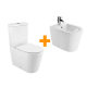 Pack inodoro + bide Unisan Sanindusa Urby Plus Principal 0